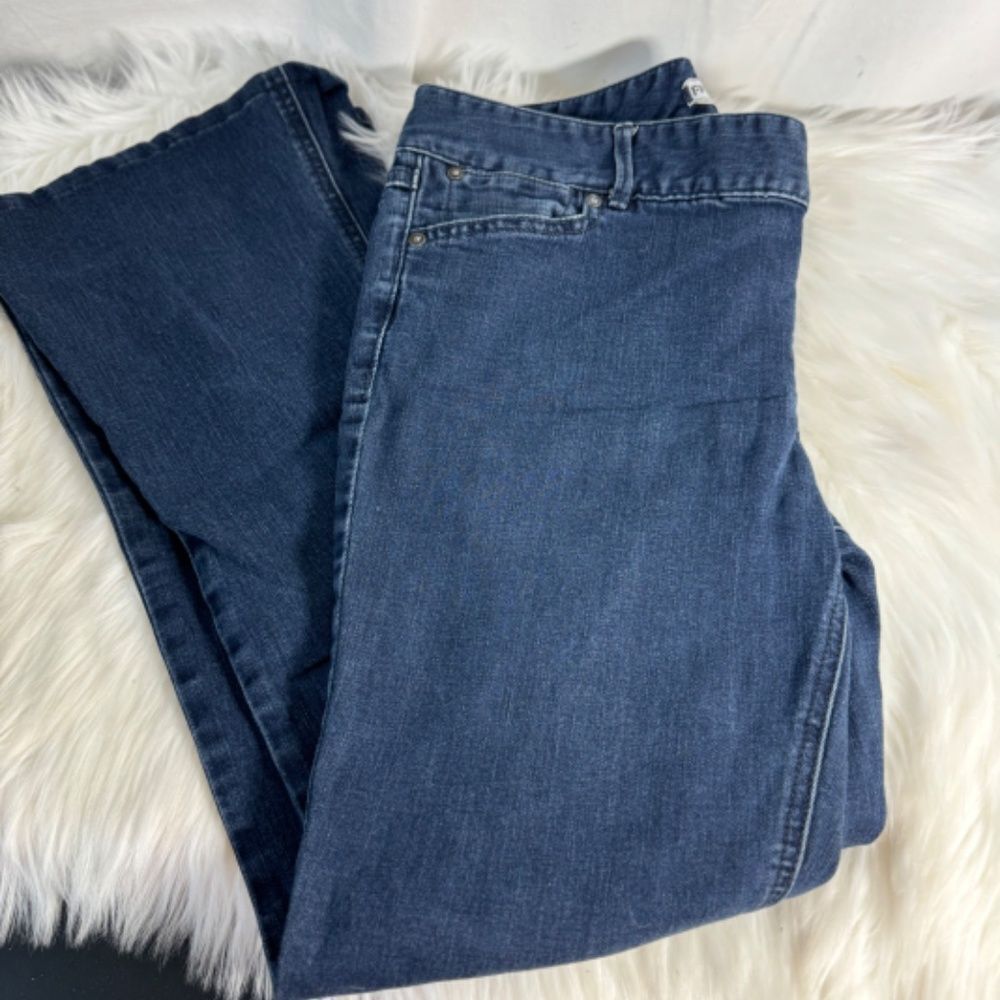 Free People Two‎ Button High Rise Flare Jeans Sz 31